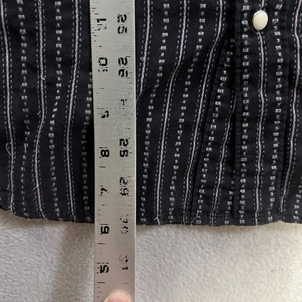True Religion Western Shirt Men's Large Wabash Long Sleeve Button Up Pearl Snap